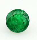 Dark Green Color 0.40 Ct Natural Emerald Round Cut 4 MM Size Loose Zambia Gem