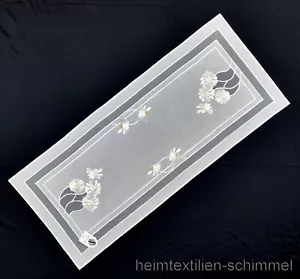 PLAUENER SPITZE® tovaglia tovaglia tovaglia runner da tavolo decorazione tavolo 38x90 - Foto 1 di 3
