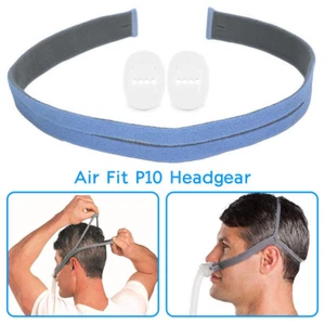 Cinghia di ricambio copricapo 1/3/5 pezzi per maschera CPAP cuscino nasale ResMed Airfit P10 - Foto 1 di 15