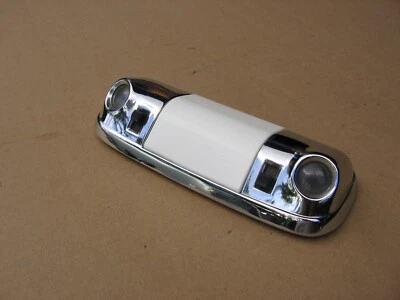 👉80-96 Ford Interior Overhead Map Dome Light w/ NEW LENS F150 F250 F350 Bronco - Image 1 of 4