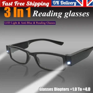 Magnifying Glasses Loupes 180% Magnifier Glasses With Led Light Reading Sewing - Picture 1 of 10