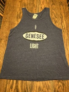 New W/ Tags GENESEE LIGHT Tank Top Sz XL Breweriana Rochester NY USA Made - Picture 1 of 9
