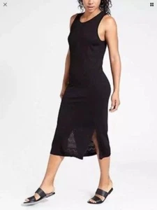 Vestido sin costuras ATLETA, nuevo con etiquetas / nuevo en paquete, talla pequeña, negro, ¡agotado en las tiendas! - Imagen 1 de 2