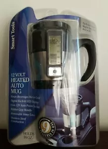 ¡Nuevo! Taza automática con calefacción de 12 voltios 16 oz pantalla LCD digital retroiluminada de acero inoxidable. - Imagen 1 de 7