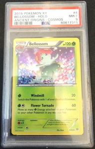 Juego de Tarjetas Pokémon Holo Foil Bellossom 4/98 Cosmos Legacy PSA 9 COMO NUEVAS - Imagen 1 de 1