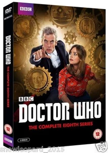 DOCTOR DR WHO COMPLETE BBC SERIES 8 DVD 8th Eighth Season Eight Brand New UK R2 - Picture 1 of 2