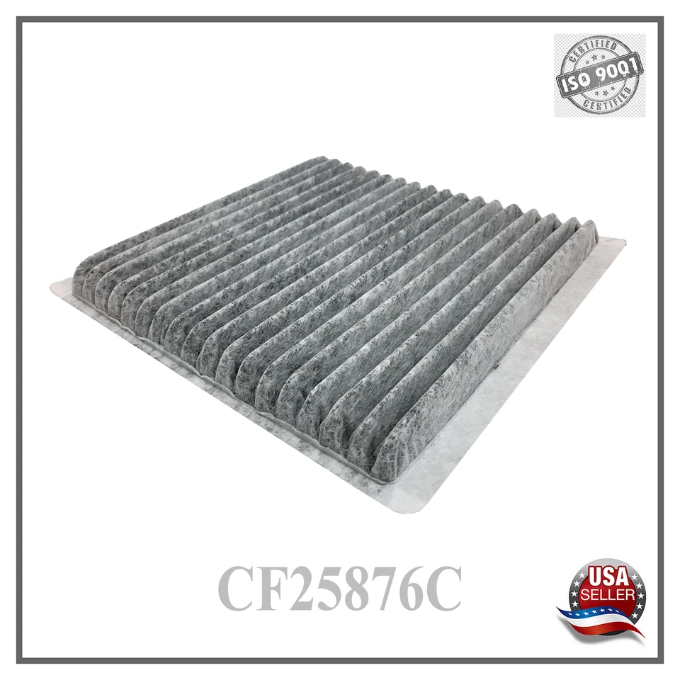 CF25876C CARBONO VCA-1049 FILTRO DE AIRE CABINA: 2007-2017 LINCOLN MKX 3,5 L y 3,7 L Foto 1 de 1