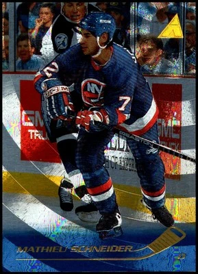 1995-96 Pinnacle #28 Mathieu Schneider - Rink Collection FREE SHIPPING! - Image 1 of 2