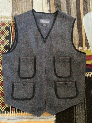 Woolrich Vest Mens Large Wool Blend Classic Outdoor Workwear - Image 1 of 4