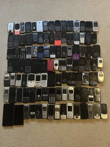 Job Lot Mix 100 x UNTESTED Mix of Mobile Phones - Photo 1/5