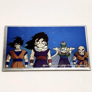 Goku Son Piccolo Dragon Ball Z Vintage Cuadrado Holo Menko Tarjeta Amada Raro Japón - Imagen 1 de 10