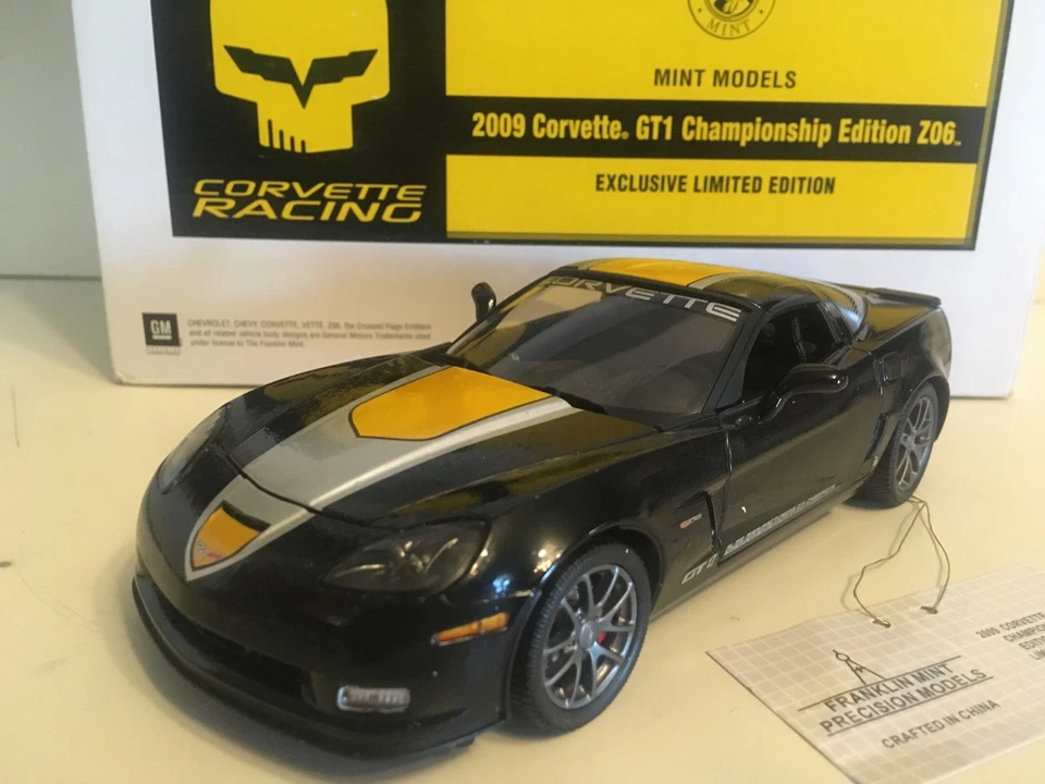 1/24 Franklin новом 2009 Chevrolet Corvette GT1 чемпионата Z06 427 шт S11G293! - Изображение 1 из 4