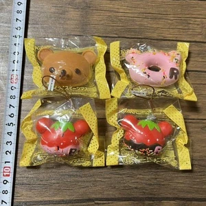 Rilakkuma Lie Sweets Mascotte Squishy Set di 4 #7d2f5f - Foto 1 di 24