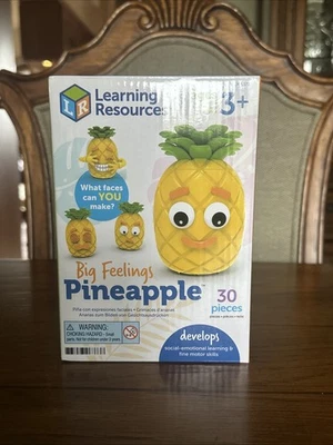 Nuevo En Caja Recursos de Aprendizaje Big Feelings Piña SEL Juguete para Niños Pequeños Foto 1 de 3