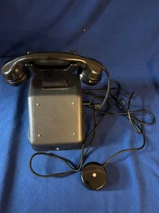 altes Telefon OB33 Post Kurbel-TelefonMetall/Bakelit Anschlußdose - Photo 1/10