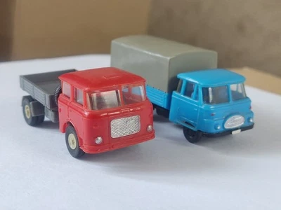 Juego 2 Robur LO 2500 RDA Permot Skoda 706 Plástico Retro Coche Vintage Foto 1 de 4