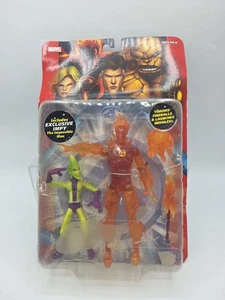 Toybiz Marvel Fantastic Four - Human Torch figure with Impy - New & Unopened - Picture 1 of 10