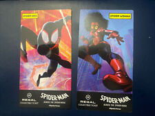 2 Spiderman Across The Spider Verse (2023) Regal  Cinemas Collectable Ticket