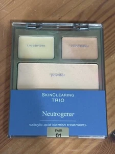 NUOVO NEUTROGENA SKINCLEARING TRIO #01 TRATTAMENTO IMPERFEZIONI ACIDO SALICILICO EQUO 0,2 OZ - Foto 1 di 2