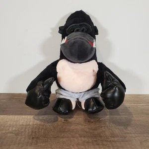 Black Gorilla Plush Adorable Cute 10" Stuffed Animal - Picture 1 of 5
