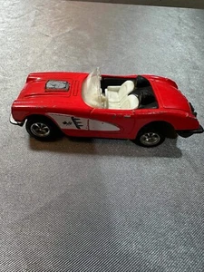 Vintage RARE TOOTSIE Toy 59 Red Chevy Corvette DieCast CAR - Picture 1 of 6