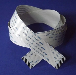 FFC A 16Pin 1.0Pitch 80cm Flachbandkabel Flat Flex Cable Ribbon AWM Flachkabel - Bild 1 von 2