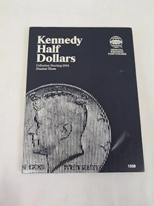 Whitman Blue Coin Folder #1939 Roosevelt Dime #3 2005 - 2015D  Album / Book NEW! - Picture 1 of 7