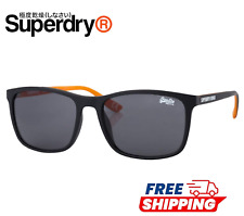 SUPERDRY  SDS RAGLAN C104 Sport Sunglasses Black/​Orange