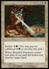 MTG magic cards 4x x4 Light Play, English Benalish Emissary Invasion