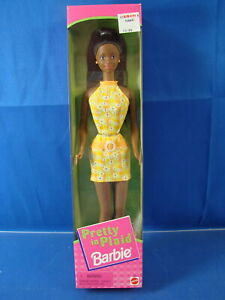 Barbie Pretty In Plaid Doll In Fashion Ave Clothes Vintage 1998