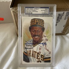 1989 Perez-Steele HOF Postcard #200 Willie Stargell PSA Pittsburgh Pirates