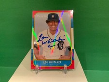 LOU WHITAKER AUTOGRAPHED CARD PRIORITY BREAKS