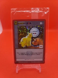 Tarjeta Promocional NYCC 2022 Metazoo PSA Exclusiva Comic Con Sello Holo - Imagen 1 de 2