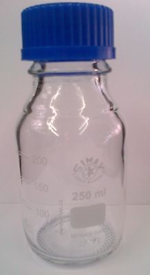 New - 50ml Borosilicate Glass Reagent Bottle Vwr Simax Duran Pyrex • 9.99£
