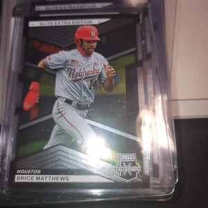 2023 PANINI EEE #25 BLK FOIL BRICE MATTHEWS RC - HOUSTON ASTROS - Picture 1 of 2