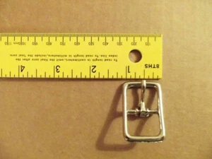 3/4" Nickel Plated Bridle Middle Bar Buckles (Pack Of 10) - Picture 1 of 1