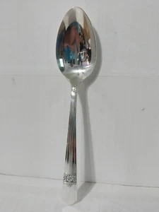 Juego de 2 cucharaditas de colección 1940 SL & GH Rogers Oneida plateado PLATA ROSA - Imagen 1 de 3