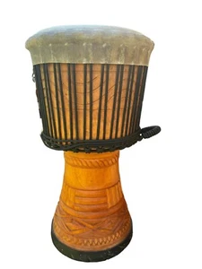 New Djembe Master Guinea, 24" tall, 11.5-12" head, - Picture 1 of 2