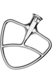 Burnished Stainless Flat Beater for KitchenAid 4.5-5 Qt. Tilt-Head Stand Mixers - Picture 1 of 6