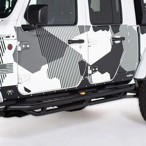 Smittybilt 2020-2025 Fits Jeep Gladiator SRC Side Armor with Steps 79634 - Picture 1 of 1