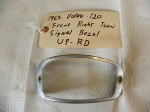 1968 Volvo 120 121 122 130 220 Amazon Front Right Turn Signal Bezel Trim - Foto 1 di 8
