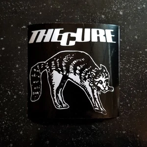 The Cure 4 x 4" Waterproof Vinyl Bumper Sticker [💪 High-Quality Durability!] - Picture 1 of 4