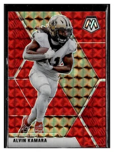2020 Panini Mosaic #144 Alvin Kamara Prizm Red - Picture 1 of 2