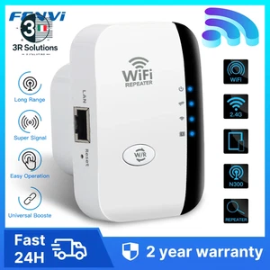FENVI 300Mbps Wireless WIFI Repeater Remote Wifi Extender Amplificatore Wifi 802 - Zdjęcie 1 z 14