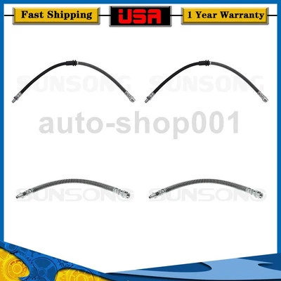 Manguera de línea de freno delantero trasero para Mercedes-Benz GLK350 2015 2014 2013 2012 2011 Foto 1 de 4