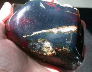 Bellissima pietra preziosa fossile AMBRA viola blu GIGANTE 239 grammi pezzo di ottima qualità - Foto 1 di 12