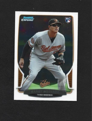 Bowman Chrome Manny Machado RC #205 2013 Baltimore Orioles Foto 1 de 2