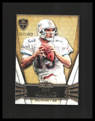 2012 Dan Marino - Topps Supreme Gold - #47 /462 Miami Dolphins - Image 1 of 3