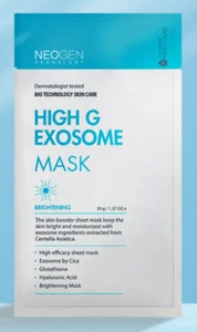 Neogen High G Exosome Mask 39g x 5sheets Brightenting K-Beauty - Picture 1 of 10