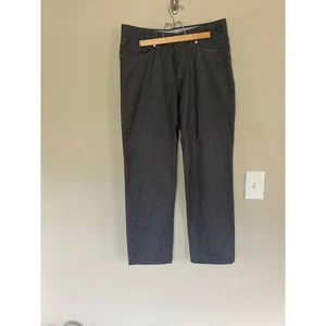Peter Millar Flannel Wool 5 Pocket Pants Gray 33x29 - Picture 1 of 5